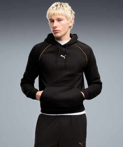 PUMA(プーマ)の「PUMA プーマ メンズ プーマ スポーツ グラフィック ホリデー フーディ(パーカー・メンズ・ブラック/ネイビー/ダークブラウン系・SMALL/MEDIUM/LARGE/X-LARGE)」の2枚目の写真