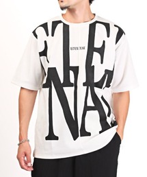 ビッグロゴプリント半袖Tシャツ