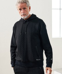 mpa4198- Cable Jacquard Hoodie パーカー(M26W-03)