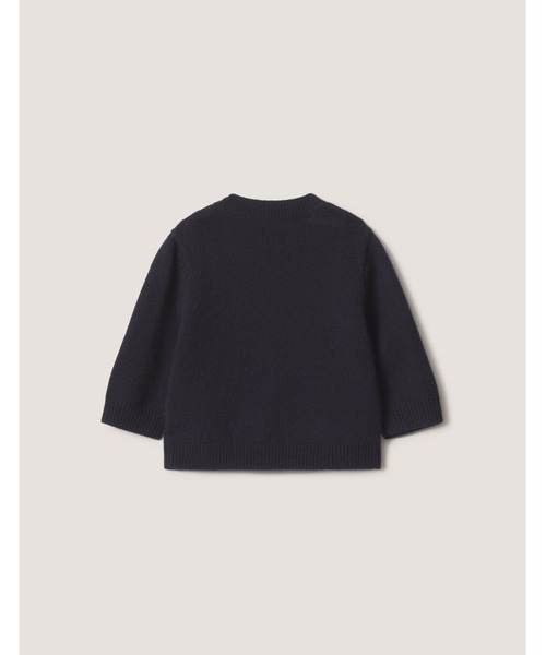 Maison Kitsune(メゾンキツネ)の「PULL ALMIRE MAISON KITSUNE X BONPOINT(ニット/セーター・キッズ・ネイビー・70cm/95cm/90cm/80cm/75cm)」の2枚目の写真