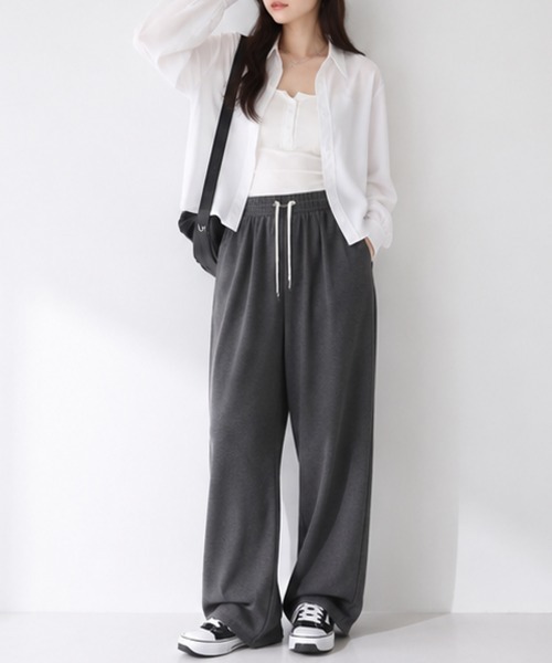 Miniministore(ミニミニストア)の「ベーシック ショート丈長袖シャツブラウス(シャツ/ブラウス・レディース・ブルー/ホワイト・FREE)」の21枚目の写真