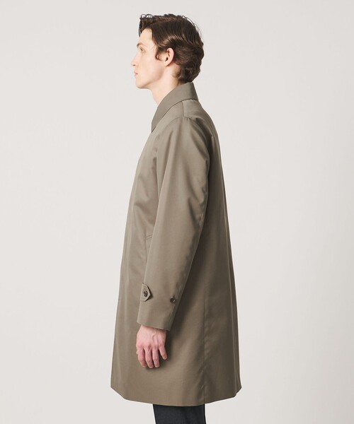 UNITED ARROWS(ユナイテッドアローズ)の「コットン/ポリエステル ギャバジン ステンカラーコート 撥水(ステンカラーコート・メンズ・ベージュ/ネイビー/オリーブ・XL/M/L/S)」の14枚目の写真