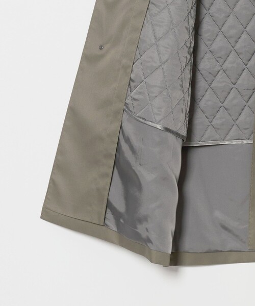 UNITED ARROWS(ユナイテッドアローズ)の「コットン/ポリエステル ギャバジン ステンカラーコート 撥水(ステンカラーコート・メンズ・ベージュ/ネイビー/オリーブ・XL/M/L/S)」の19枚目の写真