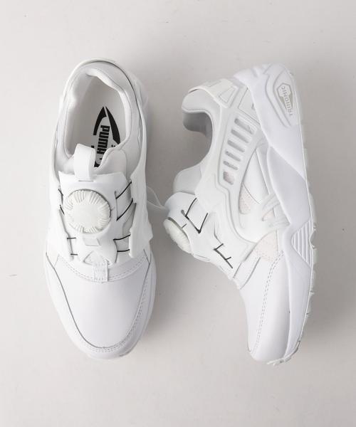 PUMA(プーマ)の「PUMA(プーマ) TRINOMIC DISC BLAZE LEATHER◆◆(スニーカー・レディース・コバルトブルー/ブラック/ホワイト・23cm/23.5cm/24.5cm/24cm)」の2枚目の写真