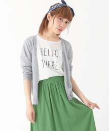 earth music&ecology | 手書き風ロゴプリントＴＥＥ(Tシャツ/カットソー)