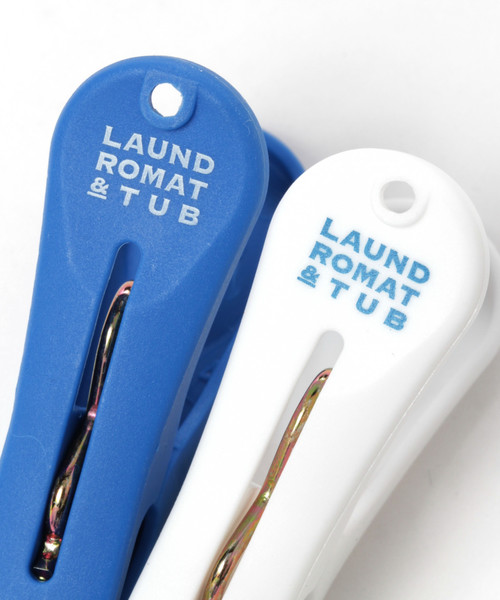 niko and...（ニコアンド）の「[LAUNDROMAT&TUB]12ピンチセットS（ランドリーグッズ・レディース・ホワイト/ピンク・0）」の8枚目の写真