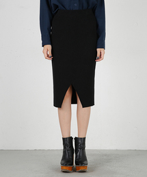 MOUSSY | SLIT KNIT SK(スカート)