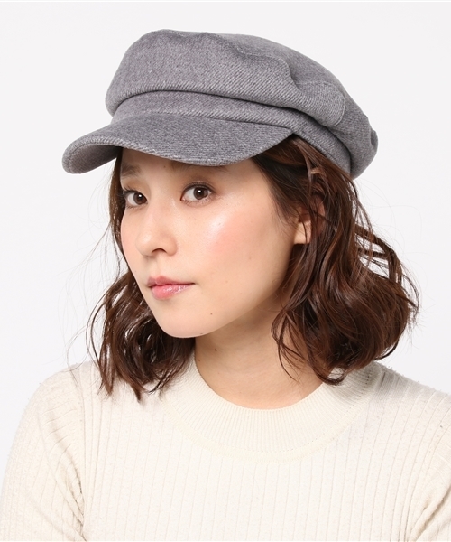 WEGO（ウィゴー）の「WEGO/マリンキャスケット（キャスケット・レディース・グレー/ブラック/カーキ・FREE）」の9枚目の写真