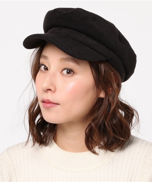 WEGO（ウィゴー）の「WEGO/マリンキャスケット（キャスケット・レディース・グレー/ブラック/カーキ・FREE）」の2枚目の写真