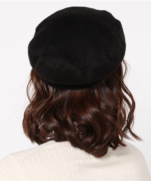 WEGO（ウィゴー）の「WEGO/マリンキャスケット（キャスケット・レディース・グレー/ブラック/カーキ・FREE）」の5枚目の写真