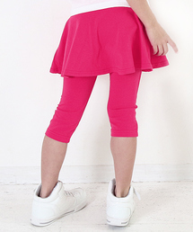 devirock | 全14柄 ポケット付6分丈レギンス付フレアスカート スカッツ スカート付レギンス(スカート)