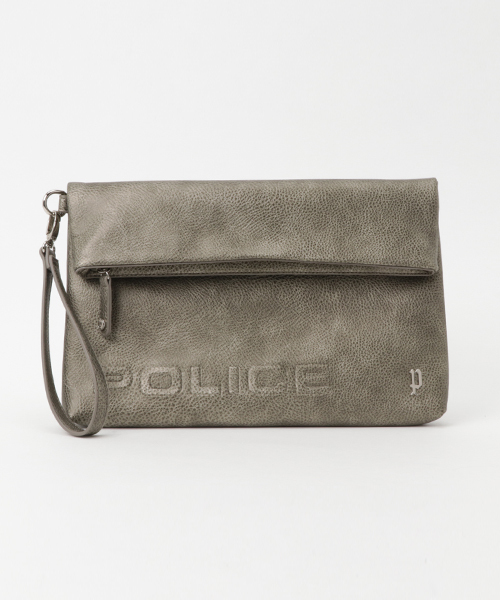 POLICE(ポリス)の「【POLICE】 ポリス クラッチバッグ(クラッチバッグ)」|ゴールド