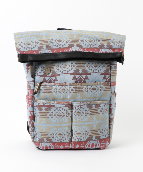 Focused Space(フォーカスドスペース)の「THE SOUTHWESTERN BACKPACK バックパック デイパック(バックパック/リュック・メンズ・ブルー系その他・ONE SIZE)」の1枚目の写真