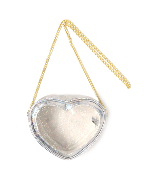 WEGO（ウィゴー）の「WEGO/ハート型ミニショルダーバッグ（ショルダーバッグ・レディース・シルバー/レッド/ピンク・FREE）」の12枚目の写真