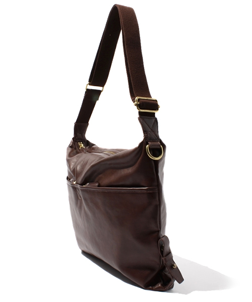 BEAUTY&YOUTH UNITED ARROWS（ビューティーアンドユースユナイテッドアローズ）の「BY フェイク/ゴート 2WAYショルダー ◆（ショルダーバッグ・メンズ・ブラック/ダークブラウン/ダークグリーン・フリー）」の5枚目の写真