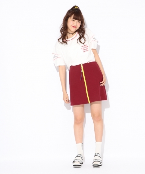 repipi armario(レピピ アルマリオ)の「ZIPカットダイケイスカート(スカート・キッズ・ブラック/イエロー/レッド・LARGE/SMALL/MEDIUM/X-SMALL)」の6枚目の写真