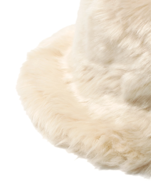 Another Edition（アナザーエディション）の「AE FAKE FUR CAP（キャップ・レディース・ベージュ/その他1・フリー）」の5枚目の写真