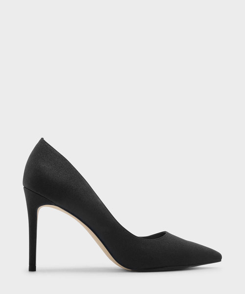 CHARLES & KEITH(チャールズ & キース)の「ベーシックポインテッドパンプス / BASIC POINTED PUMPS(パンプス・レディース・ブルーグリーン/シルバー/ブラック・22.5cm/24.5cm/23.5cm/25cm/23cm)」の1枚目の写真