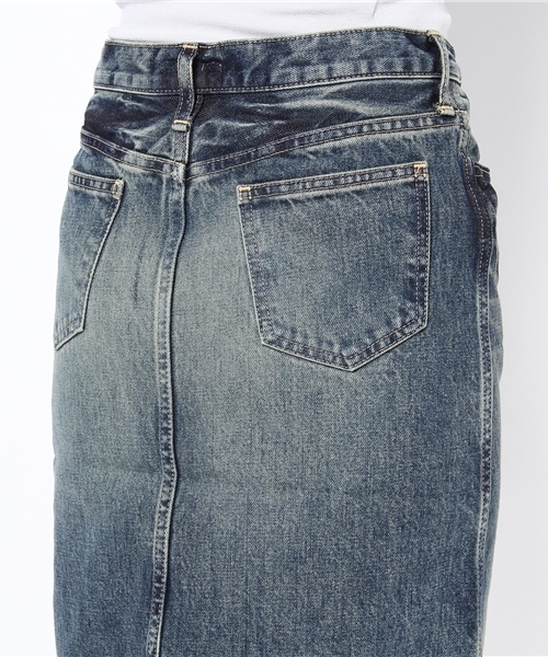 allureville（アルアバイル）の「D．M．G． （ドミンゴ）　デニムスカート（デニムスカート・レディース・インディゴブルー・SMALL/MEDIUM）」の6枚目の写真
