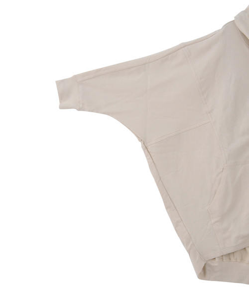 mercibeaucoup,（メルシーボークー）の「S Ｂ：メルロンパー（Ｓ）（パーカー・レディース・パープル/ネイビー/オフホワイト・01）」の5枚目の写真