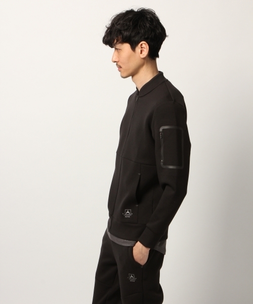 GLOBAL WORK（グローバルワーク）の「【ACTIVE】スウェットブルゾン Men/777617（ブルゾン・メンズ・ブラック/グレー/ライトグリーン・MEDIUM/LARGE）」の14枚目の写真