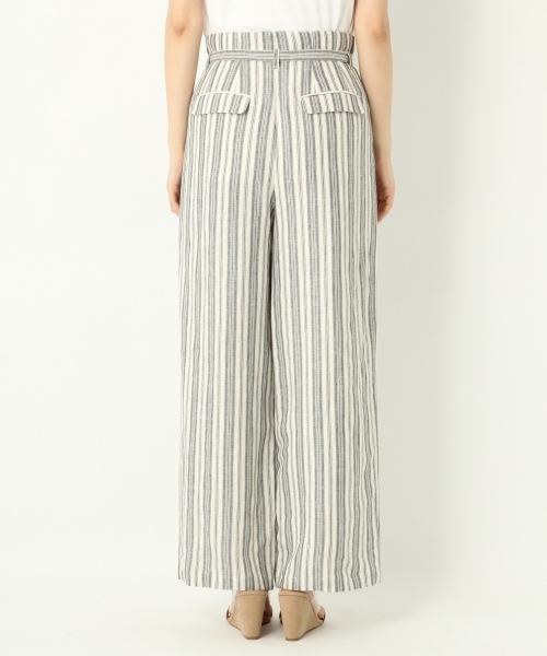 A part by（アパートバイ）の「RLウエストベルトワイドパンツ 786899（その他パンツ・レディース・ホワイト系その他/ブラウン/ライトベージュ/ネイビー・MEDIUM/LARGE）」の5枚目の写真