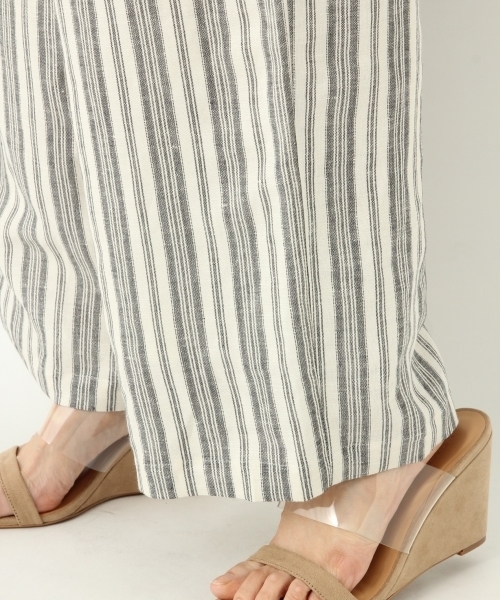 A part by（アパートバイ）の「RLウエストベルトワイドパンツ 786899（その他パンツ・レディース・ホワイト系その他/ブラウン/ライトベージュ/ネイビー・MEDIUM/LARGE）」の10枚目の写真