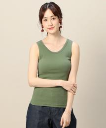 BEAUTY&YOUTH UNITED ARROWS | BY コットンテレコリブタンクトップ(タンクトップ)