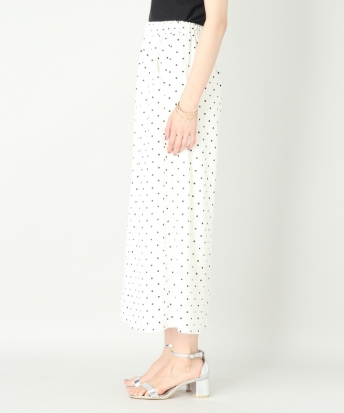 LOWRYS FARM(ローリーズファーム)の「ドットイージーパンツ 799634(その他パンツ・レディース・アイボリー/ネイビー/イエロー/ドット/ブラック・FREE)」の14枚目の写真