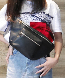 PASSE-DIX | PASSE-DIX/パスディス　前ポケットFLウエストポーチ(ボディバッグ/ウエストポーチ)