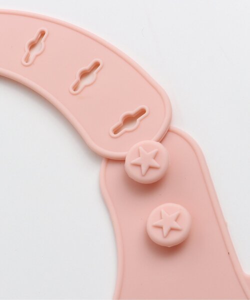 apres les cours（アプレレクール）の「■アニマルシルエットお食事用エプロン4（成型）（スタイ/よだれかけ・キッズ・ピンク/イエロー/ブルー・90）」の9枚目の写真