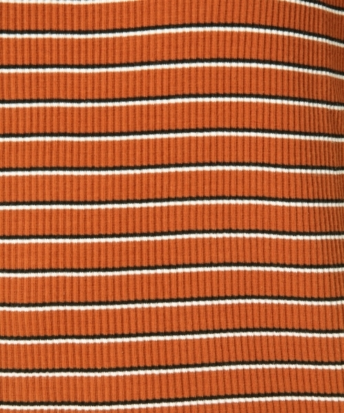 LOWRYS FARM（ローリーズファーム）の「リブタックＴシャツ　803219（Tシャツ/カットソー・レディース・オフホワイト/ブラック/ベージュ系その他/パープル系その他/マルチ・MEDIUM/LARGE）」の18枚目の写真