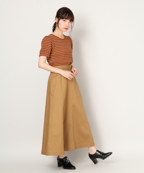 LOWRYS FARM（ローリーズファーム）の「リブタックＴシャツ　803219（Tシャツ/カットソー・レディース・オフホワイト/ブラック/ベージュ系その他/パープル系その他/マルチ・MEDIUM/LARGE）」の20枚目の写真