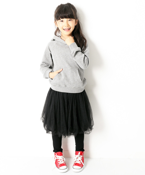 devirock（デビロック）の「チュチュロングスカッツ スカート付きレギンス（スカート・キッズ・ブラック/パープル/ネイビー/ラベンダー/ピンク・110cm/100cm/120cm/140cm/150cm/130cm/160cm）」の6枚目の写真