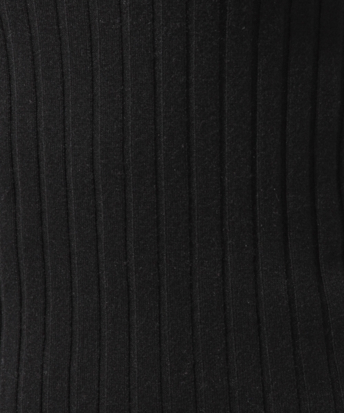 laboratory work（ラボラトリーワーク）の「スカラップネックリブニット（ニット/セーター・レディース・ブラック/ブラウン/オフホワイト/ブルーグリーン/パープル/レッド・MEDIUM）」の11枚目の写真