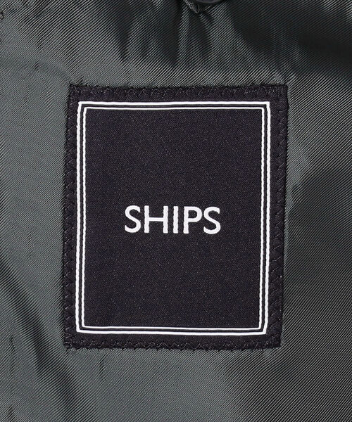 SHIPS(シップス)の「SD: 【REDA社製生地】セットアップ ジャケット(グレー)(テーラードジャケット・メンズ・ダークグレー・44/46/48/50/42/52)」の3枚目の写真
