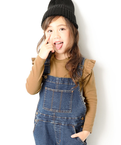 devirock(デビロック)の「【旧モデル】ガールズデザインロングTシャツ カットソー(Tシャツ/カットソー・キッズ・レッド/ホワイト系その他/ブラック系その他/グレー系その他/ベージュ系その他/ブルー系その他/キャメル/ピンク系その他/ホワイト系その他2/ブラック系その他2/グレー系その他2/ベージュ系その他2/ブルー系その他3/ピンク系その他2/ピンク系その他3/ブルー系その他2/ブルー系その他4・140cm/150cm/160cm/130cm/80cm/90cm/110cm/100cm/120cm)」の14枚目の写真