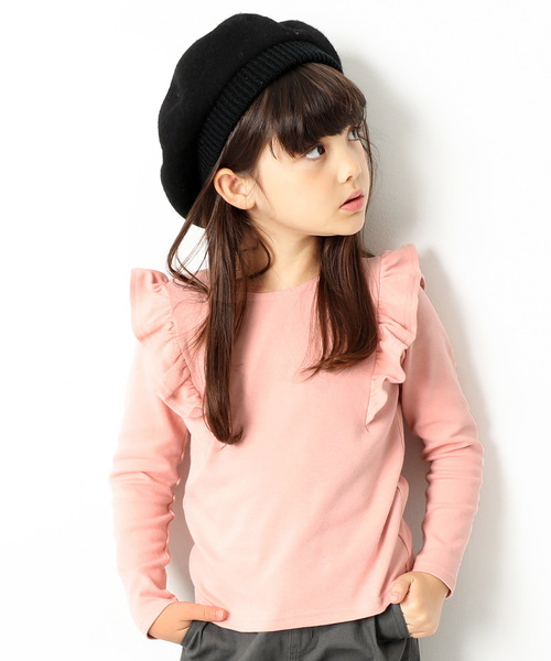 devirock(デビロック)の「【旧モデル】ガールズデザインロングTシャツ カットソー(Tシャツ/カットソー・キッズ・レッド/ホワイト系その他/ブラック系その他/グレー系その他/ベージュ系その他/ブルー系その他/キャメル/ピンク系その他/ホワイト系その他2/ブラック系その他2/グレー系その他2/ベージュ系その他2/ブルー系その他3/ピンク系その他2/ピンク系その他3/ブルー系その他2/ブルー系その他4・140cm/150cm/160cm/130cm/80cm/90cm/110cm/100cm/120cm)」の15枚目の写真