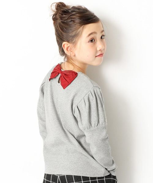 devirock(デビロック)の「【旧モデル】ガールズデザインロングTシャツ カットソー(Tシャツ/カットソー・キッズ・レッド/ホワイト系その他/ブラック系その他/グレー系その他/ベージュ系その他/ブルー系その他/キャメル/ピンク系その他/ホワイト系その他2/ブラック系その他2/グレー系その他2/ベージュ系その他2/ブルー系その他3/ピンク系その他2/ピンク系その他3/ブルー系その他2/ブルー系その他4・140cm/150cm/160cm/130cm/80cm/90cm/110cm/100cm/120cm)」の7枚目の写真