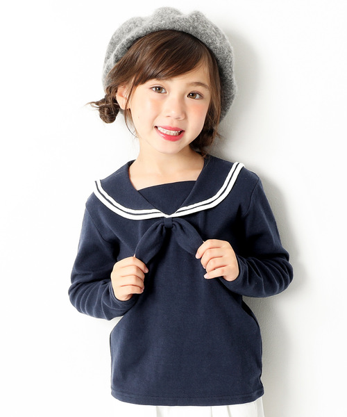 devirock(デビロック)の「【旧モデル】ガールズデザインロングTシャツ カットソー(Tシャツ/カットソー・キッズ・レッド/ホワイト系その他/ブラック系その他/グレー系その他/ベージュ系その他/ブルー系その他/キャメル/ピンク系その他/ホワイト系その他2/ブラック系その他2/グレー系その他2/ベージュ系その他2/ブルー系その他3/ピンク系その他2/ピンク系その他3/ブルー系その他2/ブルー系その他4・140cm/150cm/160cm/130cm/80cm/90cm/110cm/100cm/120cm)」の12枚目の写真