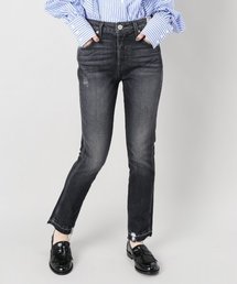 Amo（アモ）の「ダメージ加工デニムパンツ（デニムパンツ）」