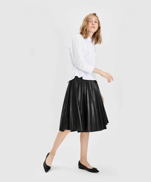CHARLES & KEITH（チャールズ & キース）の「ラップ バックルディテールバレリーナ / Wrapped Buckle Detail Ballerinas（バレエシューズ・レディース・ブラック/スモークピンク/ブラック系その他2・22.5cm/23cm/23.5cm/24.5cm/25cm）」の18枚目の写真