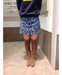 SLOBE IENA | スエードニーハイブーツ。(ブーツ)