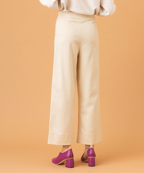 UNITED TOKYO（ユナイテッドトウキョウ）の「リベラルカバーパンツ（スカート・レディース・ネイビー/アイボリー・1/2）」の14枚目の写真