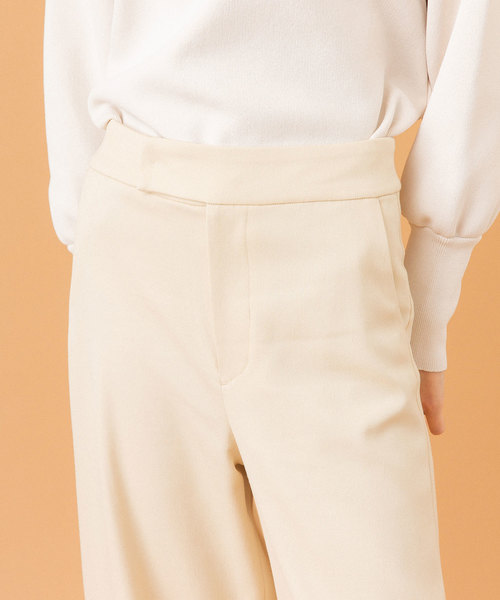 UNITED TOKYO（ユナイテッドトウキョウ）の「リベラルカバーパンツ（スカート・レディース・ネイビー/アイボリー・1/2）」の12枚目の写真