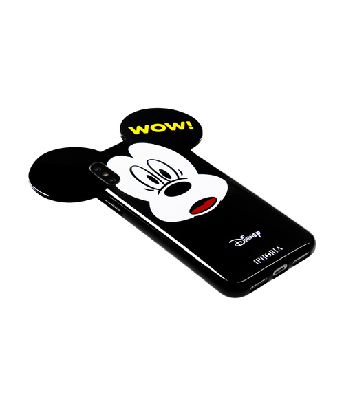 iphoria（アイフォリア）の「IPHORIA/アイフォリア ディズニー EPISODE COLLECTION   MICKEY/WOW!   MINNIE/OH DARLING for iPhone X/XS（スマホケース/カバー・レディース・ブラック/レッド・ONE SIZE）」の3枚目の写真