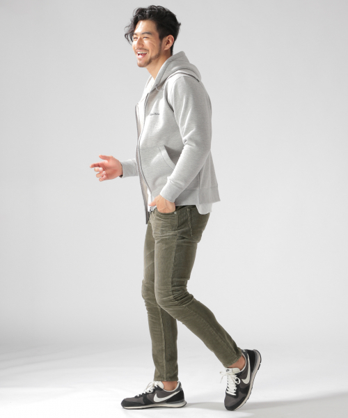 BAYFLOW（ベイフロー）の「ニジュウコールスリムパンツ（その他パンツ・メンズ・ベージュ/ネイビー/カーキ・SMALL/MEDIUM/LARGE）」の9枚目の写真