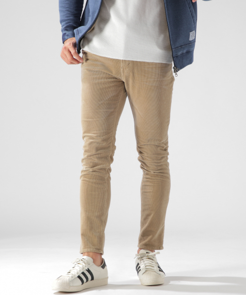 BAYFLOW（ベイフロー）の「ニジュウコールスリムパンツ（その他パンツ・メンズ・ベージュ/ネイビー/カーキ・SMALL/MEDIUM/LARGE）」の12枚目の写真