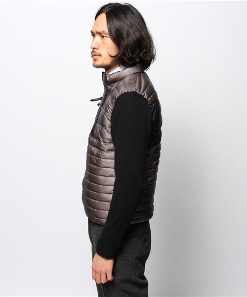 JOURNAL STANDARD（ジャーナルスタンダード）の「【2013 AUTUMN CATALOGUE 掲載アイテム】YETI×JOURNAL STANDARD / イエティ: MIKO / ダウンベスト（ダウンベスト・メンズ・グレー/ネイビー・X-SMALL/SMALL）」の4枚目の写真