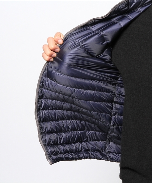 JOURNAL STANDARD（ジャーナルスタンダード）の「【2013 AUTUMN CATALOGUE 掲載アイテム】YETI×JOURNAL STANDARD / イエティ: MIKO / ダウンベスト（ダウンベスト・メンズ・グレー/ネイビー・X-SMALL/SMALL）」の9枚目の写真